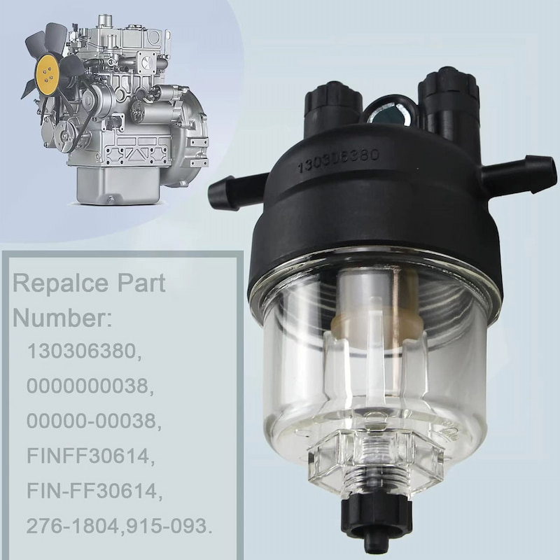 Replacement 0000000038 FINFF30614 Fuel Filter Assembly