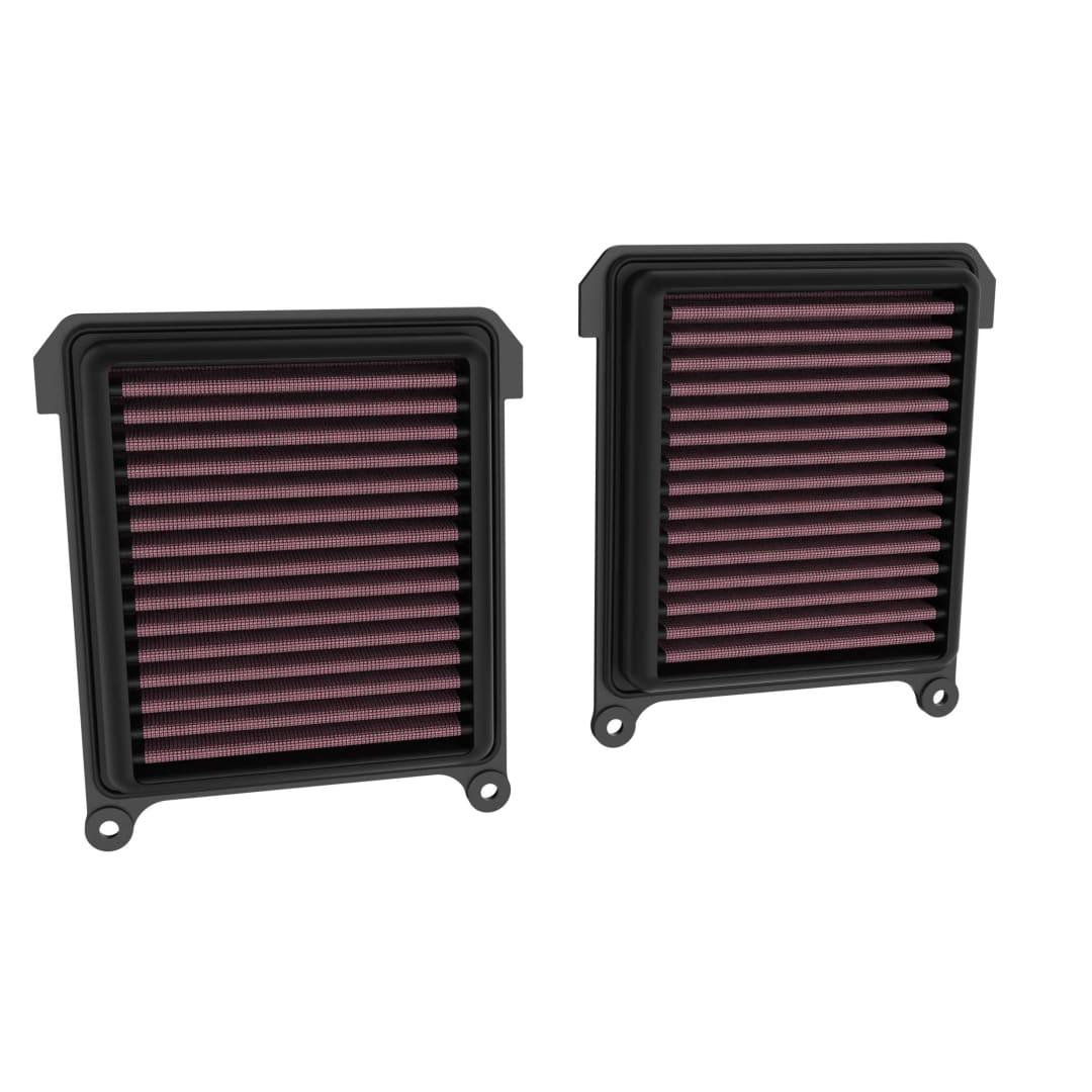 Engine air filter element designed for long-lasting use